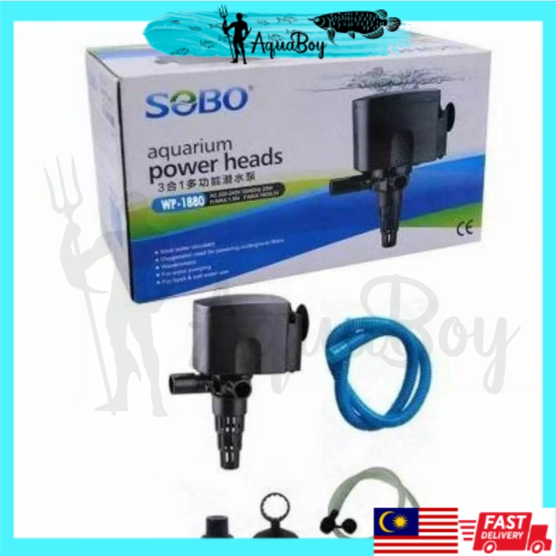 sobo aquarium water pump submersible 