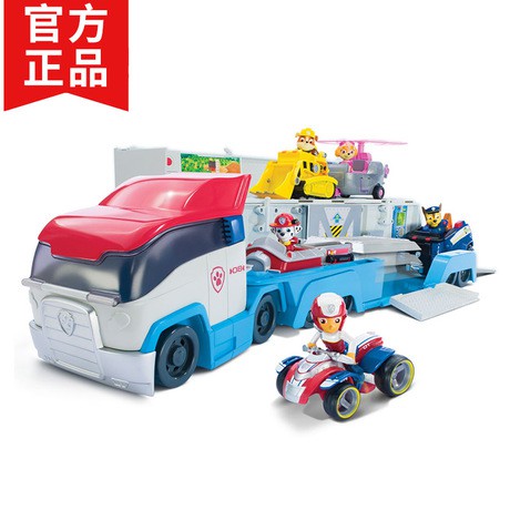 paw patrol toy car set