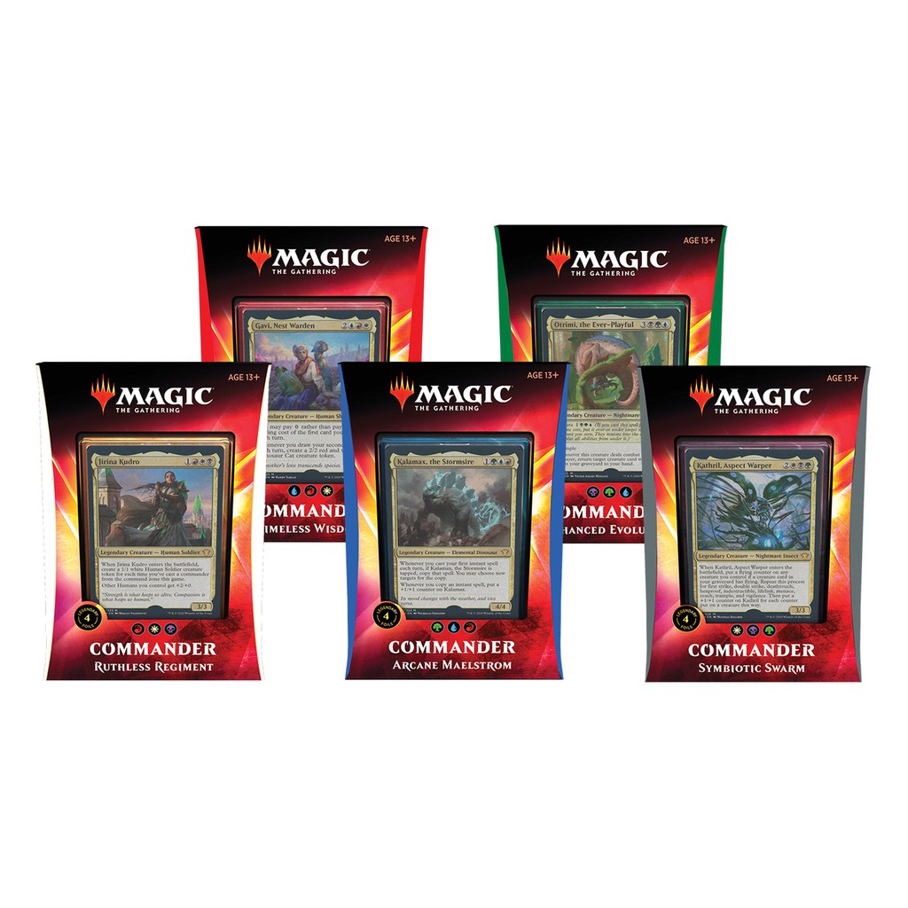 Magic The Gathering Mtg Ikoria Commander Decks Shopee Singapore
