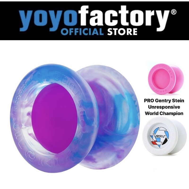 FREE STRINGS Matte Purple World Champion YoYoFactory Shutter Yo-Yo 