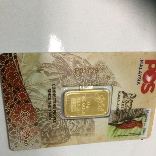 10 Gram Gold Bar Pos Shopee Singapore
