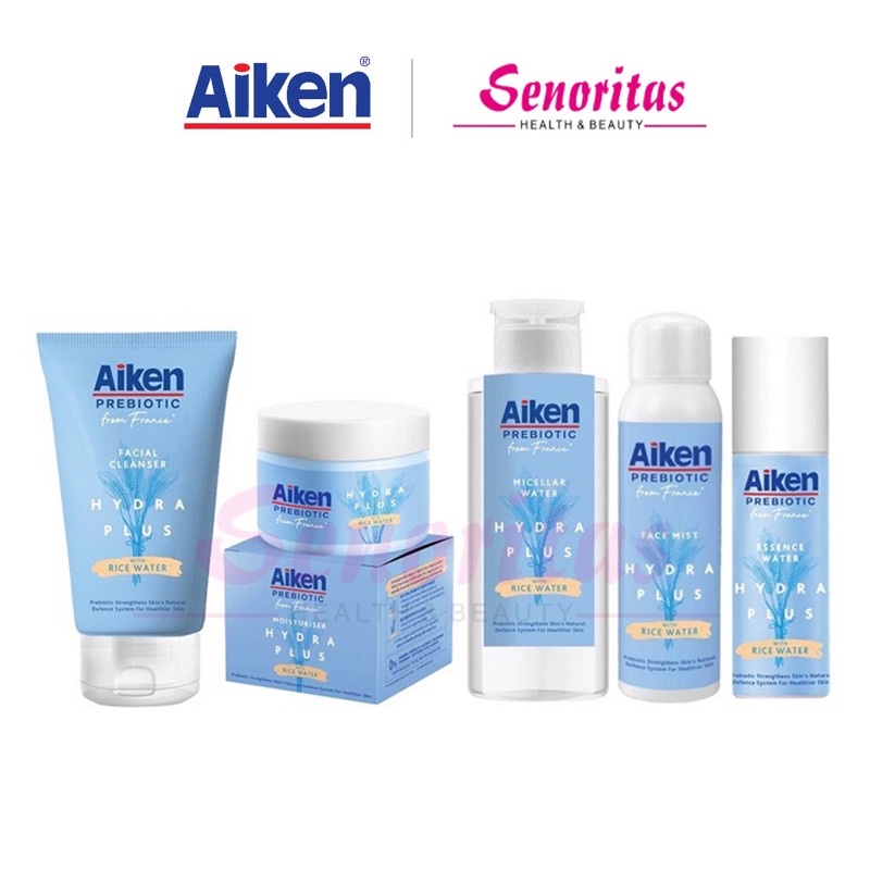 Shop Malaysia Aiken Prebiotic Hydra Plus Cleanser Essence Toner Moisturizer Shopee Singapore