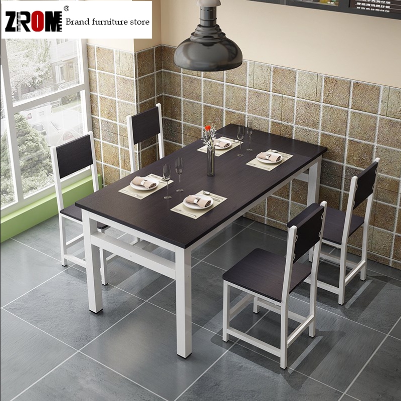 Wood Dining Table And Chair, 4 Person Dining Table And Chairs