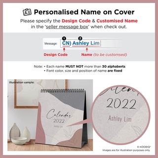 Pcsb 2022 23 Calendar Koobiq Desktop Calendar 2022 Customised Name Big Box Large Grid Singapore  Sg Holidays Christmas Gift | Shopee Singapore