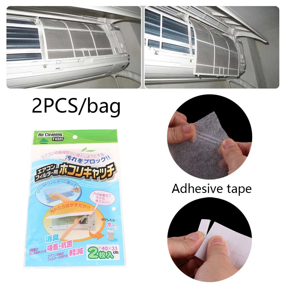 air Outlet air Purification Mufee 3pcs Household air Conditioner Filter dust and dust-Proof net Filter Cotton Filter Paper 