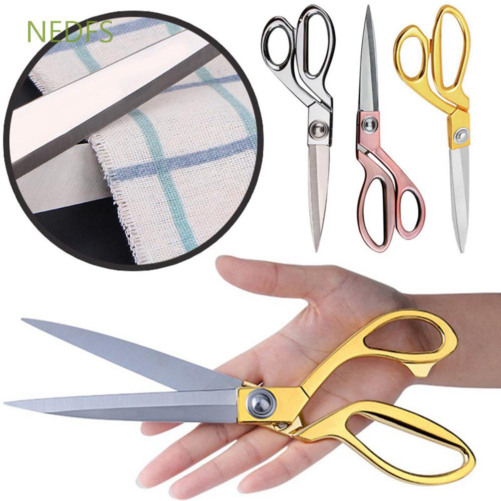 NEDFS DIY Tailor Scissor Textile Textile Cutter Shears Cut Sewing