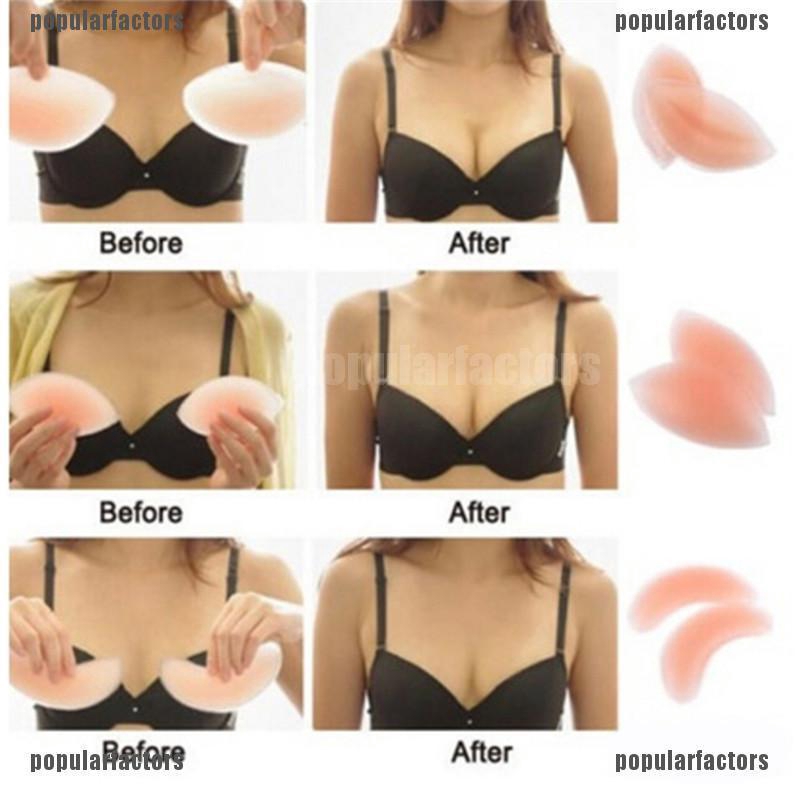 silicone gel push up bra