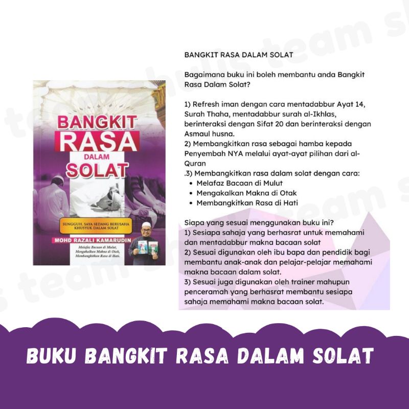 Combo Books Great Solat Circumference Prayers Answering Prayers Sickness Remember Meanings In Prayers Shopee Singapore