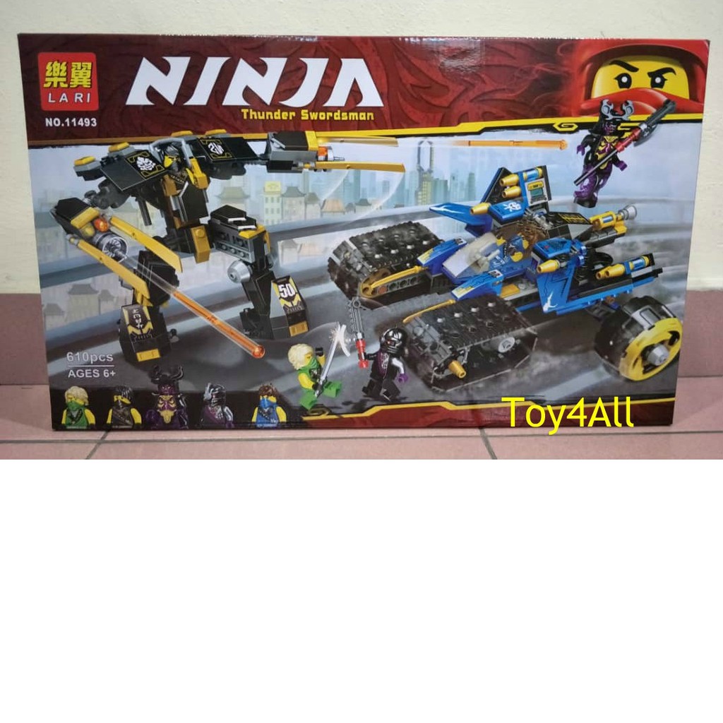 lego ninjago legacy thunder raider 71699