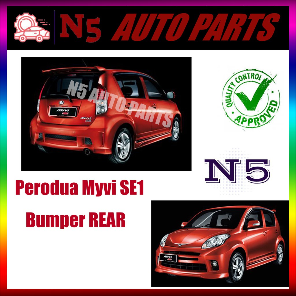 Perodua Myvi Se1 Bumper Rear Oem Shopee Singapore