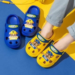 PAW PATROL Children's sandals Xiaxin boys' and girls' shoes baby cave shoes children's anti slip beach shoes home shoes