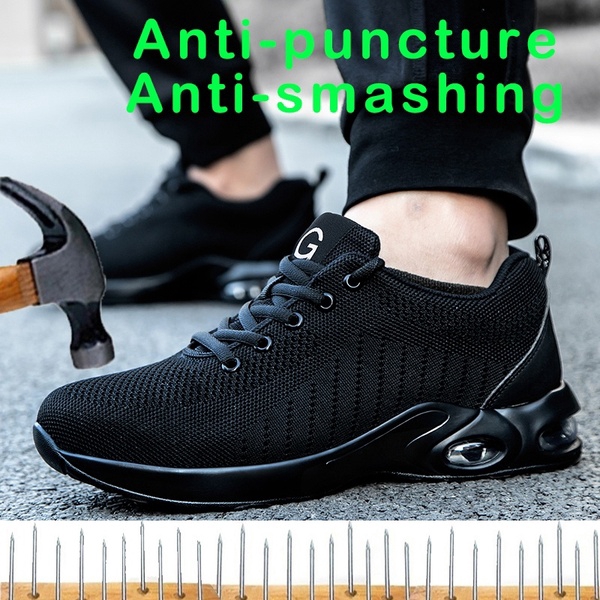 breathable safety shoes for mens