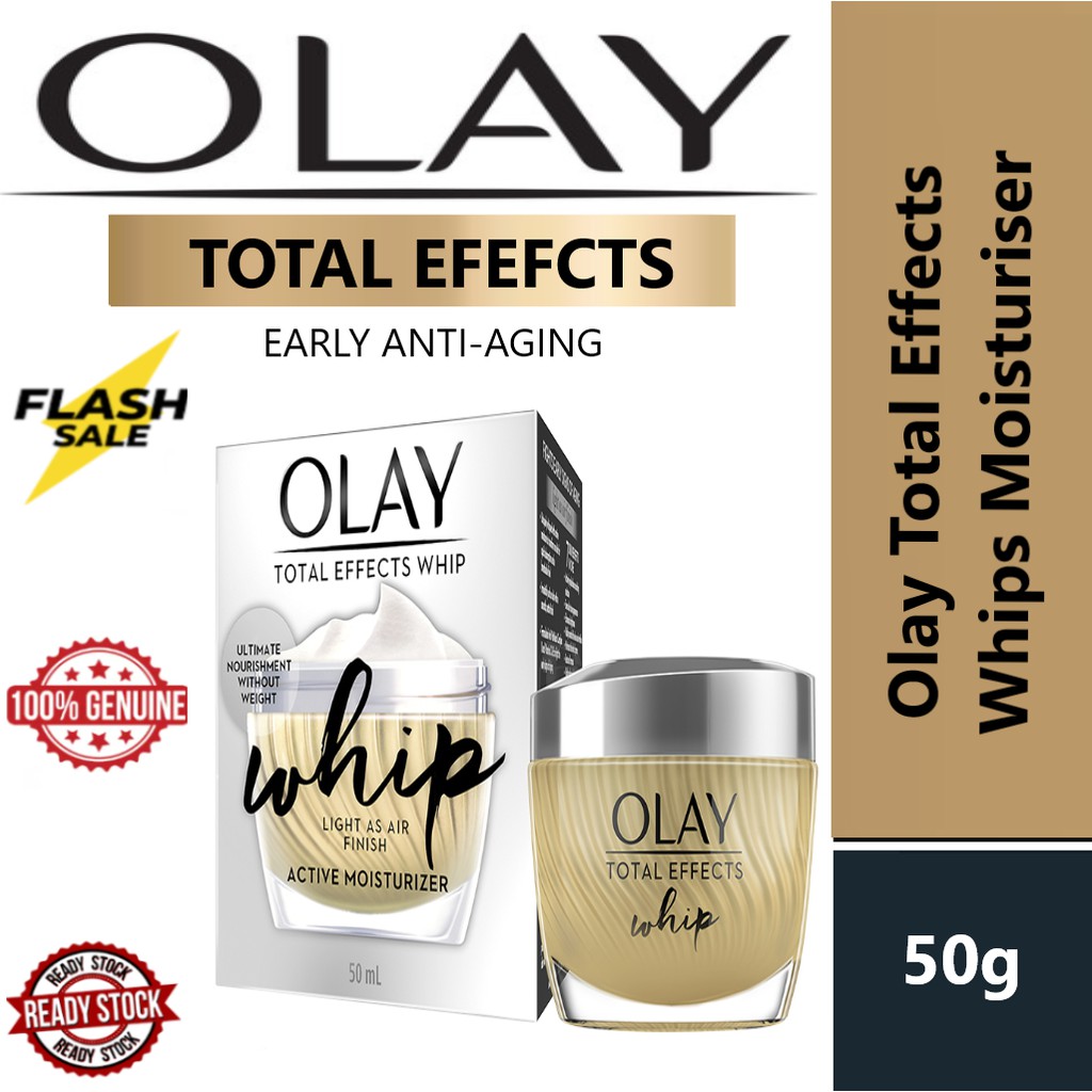 olay total effects whip light as air finish