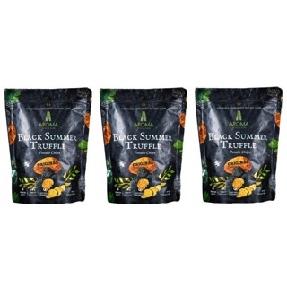 [Bundle of 3] Aroma Chips Black Summer Truffle Chips (Original)