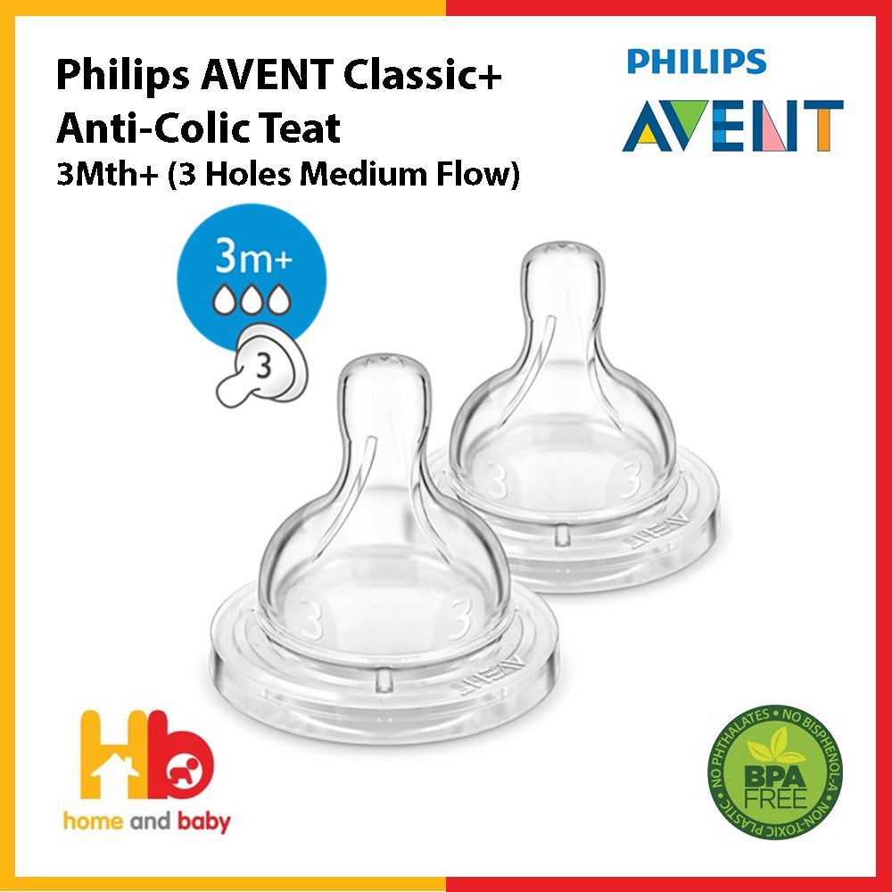 avent anti colic teats