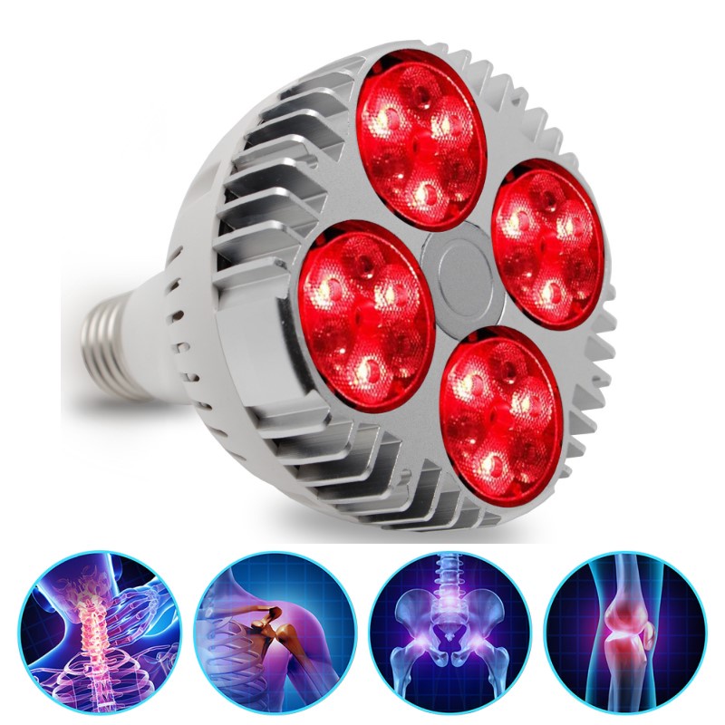 LED Infrared Red Light Therapy Lamp Muscle Joint Pain Relief Promote Wound Healing for Full Body