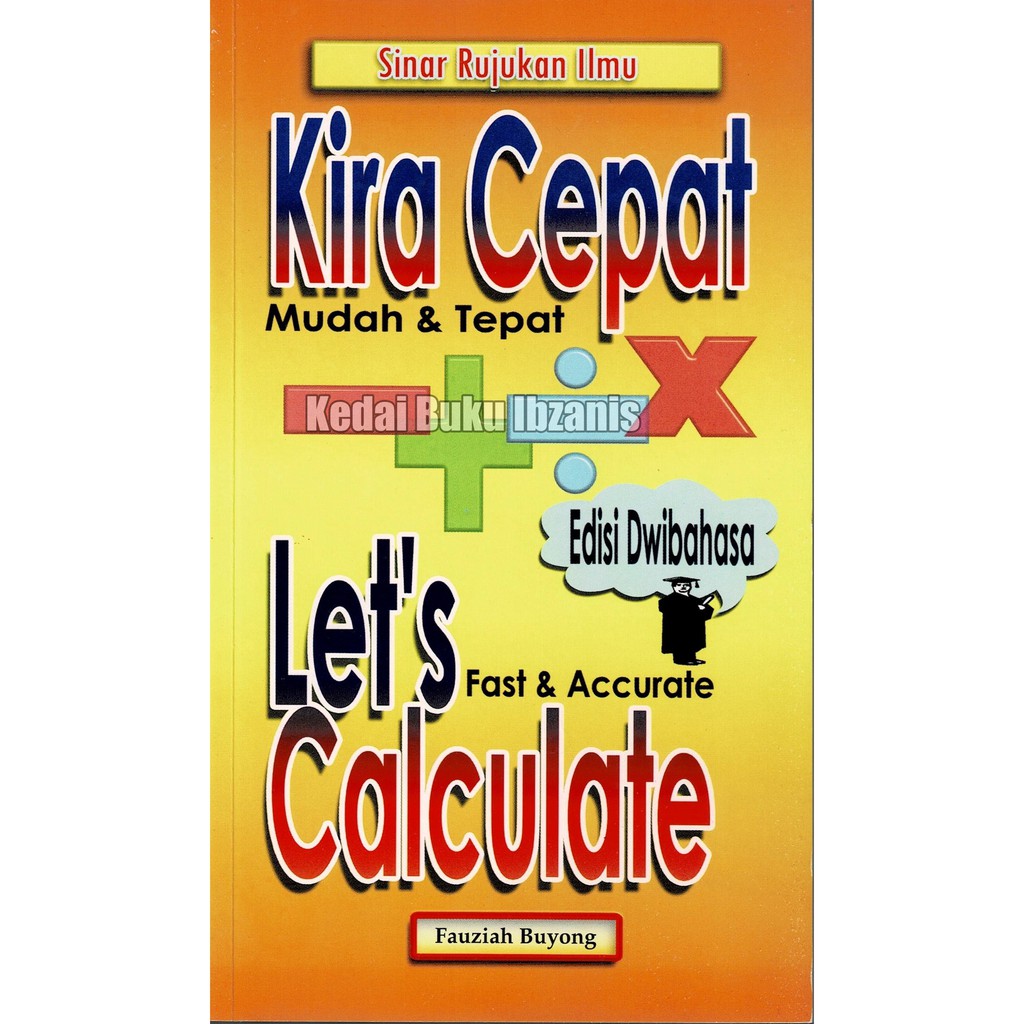 Clearance Book Kira Fast Let S Calculate Easy Fast Accurate Dwi Language Edition Shopee Singapore