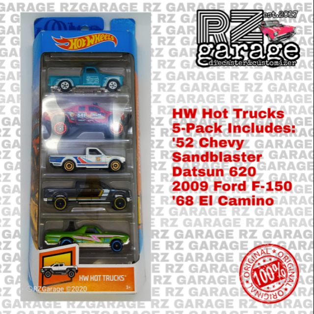 2019 hot wheels 5 pack