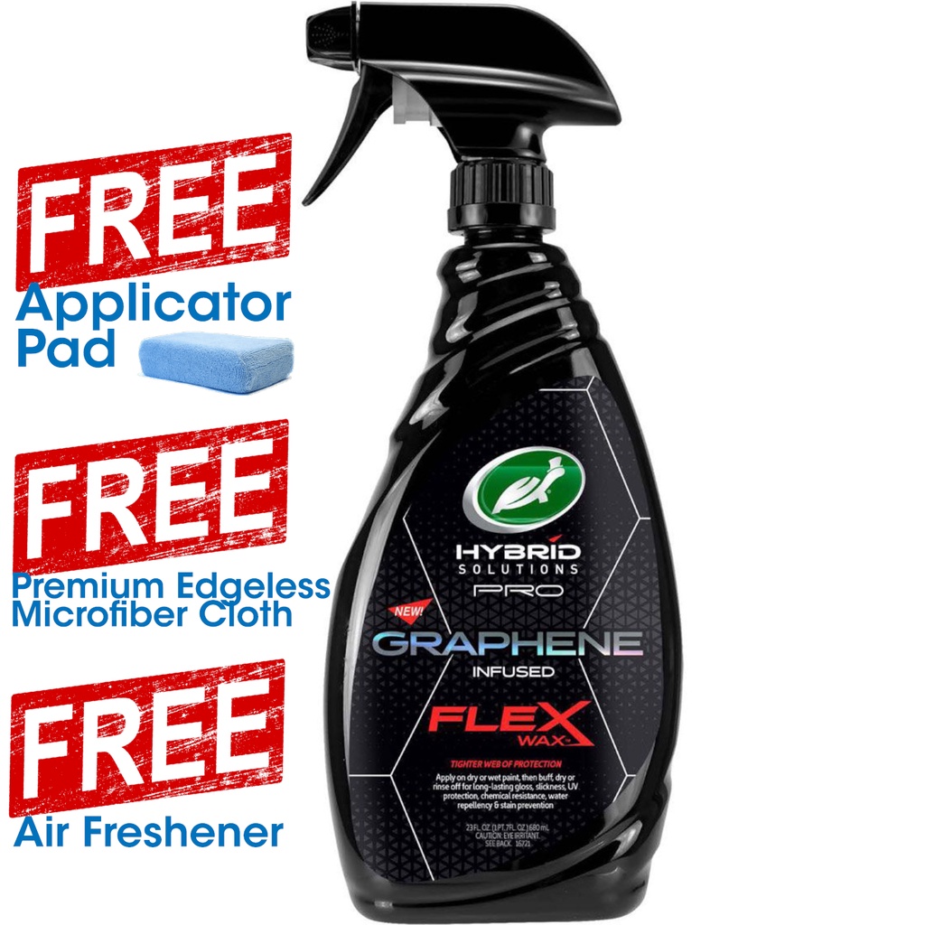Turtle Hybrid Solutions Pro Graphene Flex Wax Graphene Spray Wax Spray Coating 680ml