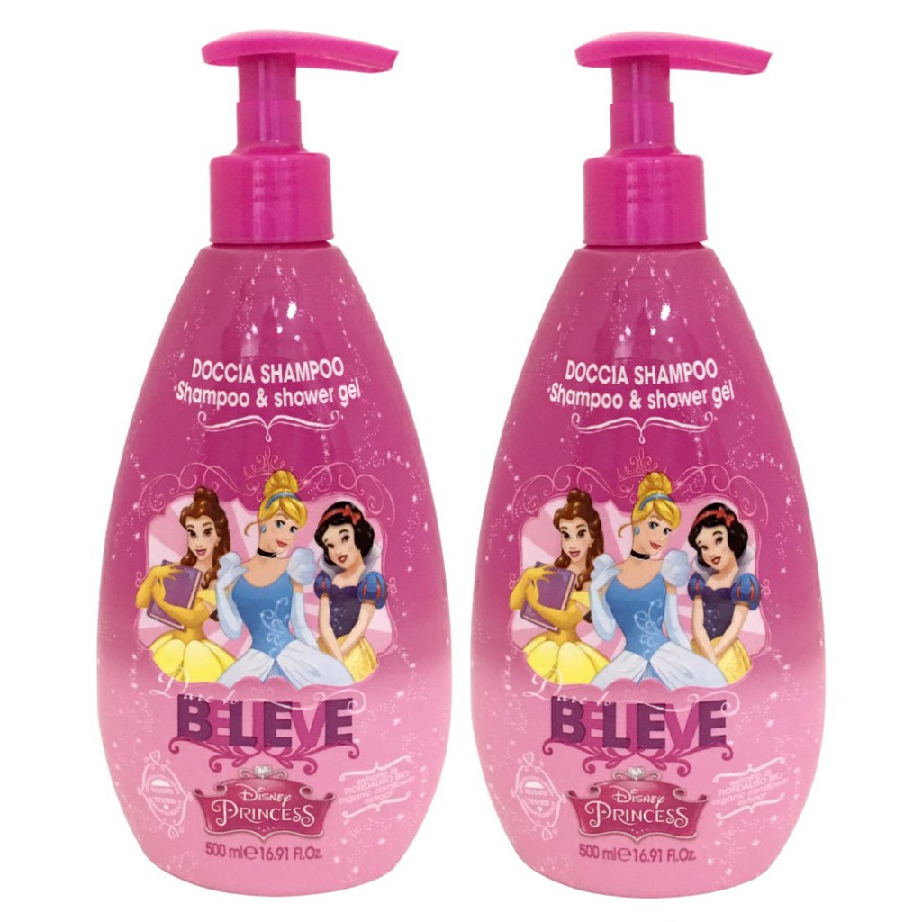 Naturaverde Disney Princess Shampoo Shower Gel 500ml X 2 Shopee Singapore