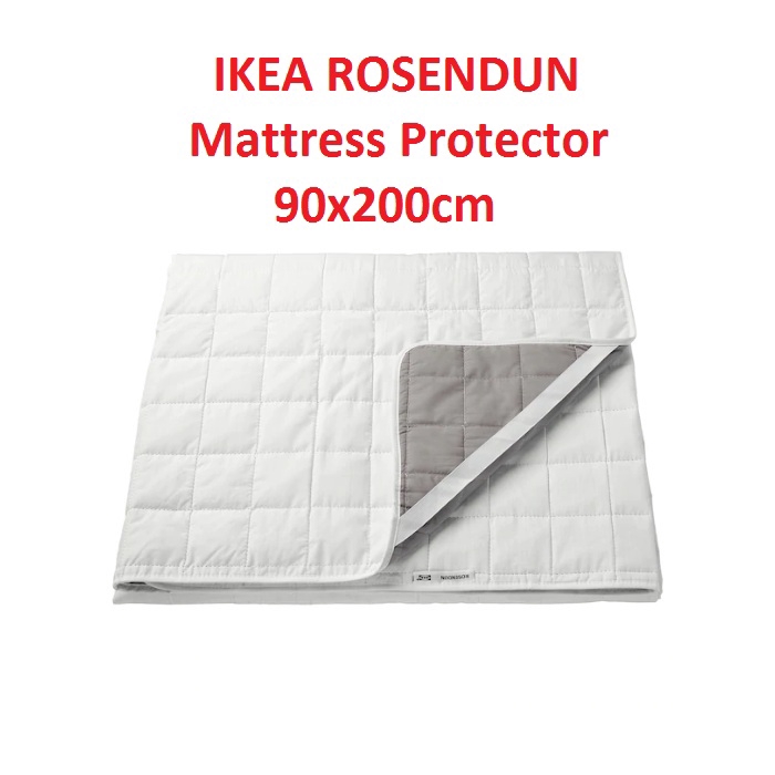 IKEA ROSENDUN Mattress Protector (90x200cm) 802.524.14 (Ready Stock