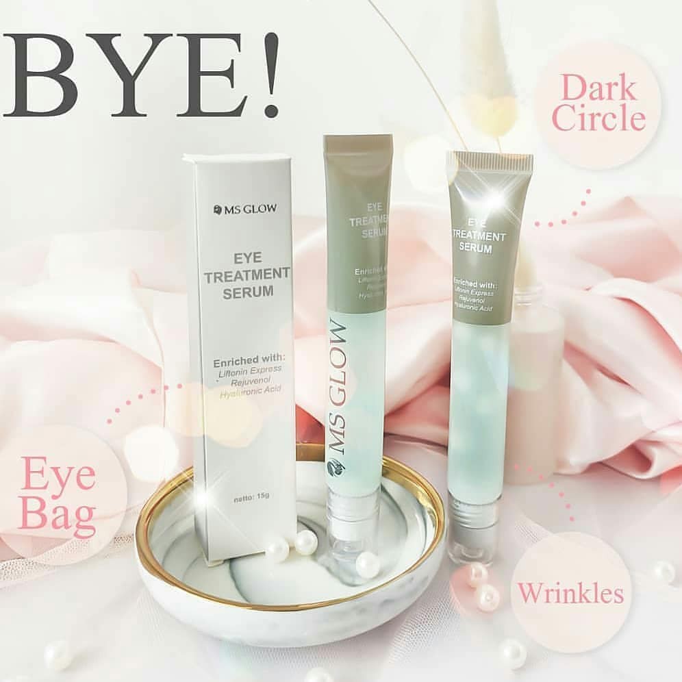 ms glow dark circle eye cream