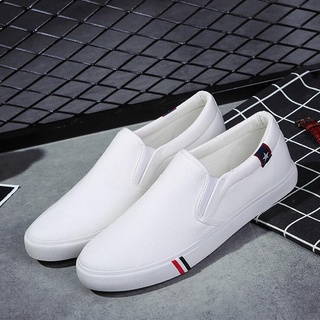 Daily Fashion Men Loafers Leisure Slip on Canvas Shoes Casual Sneakers