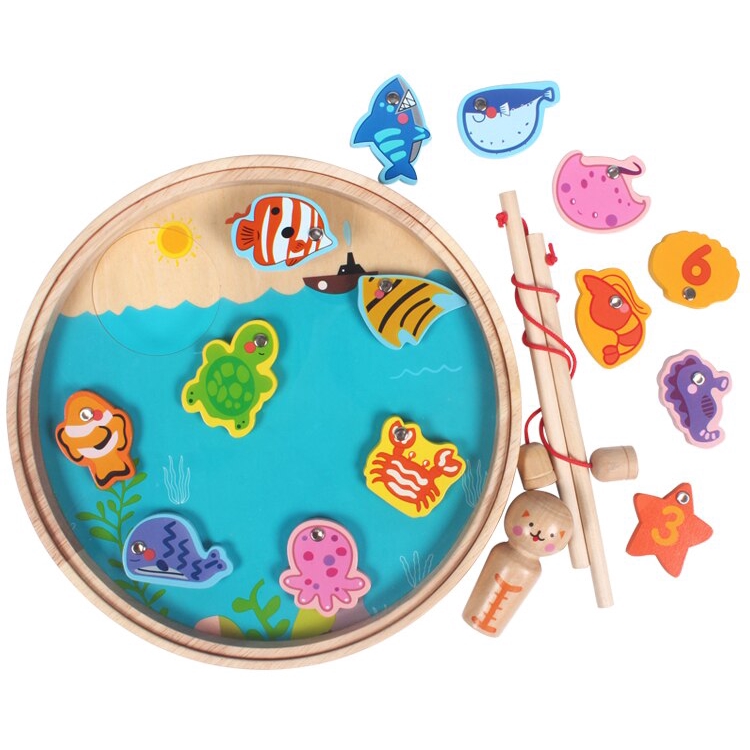 magnetic fishing toy