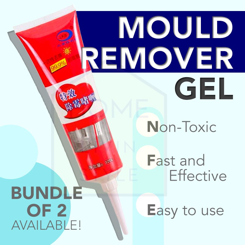 Mould Remover Gel Mildew Remover Mold Cleaner NonToxic 120ml