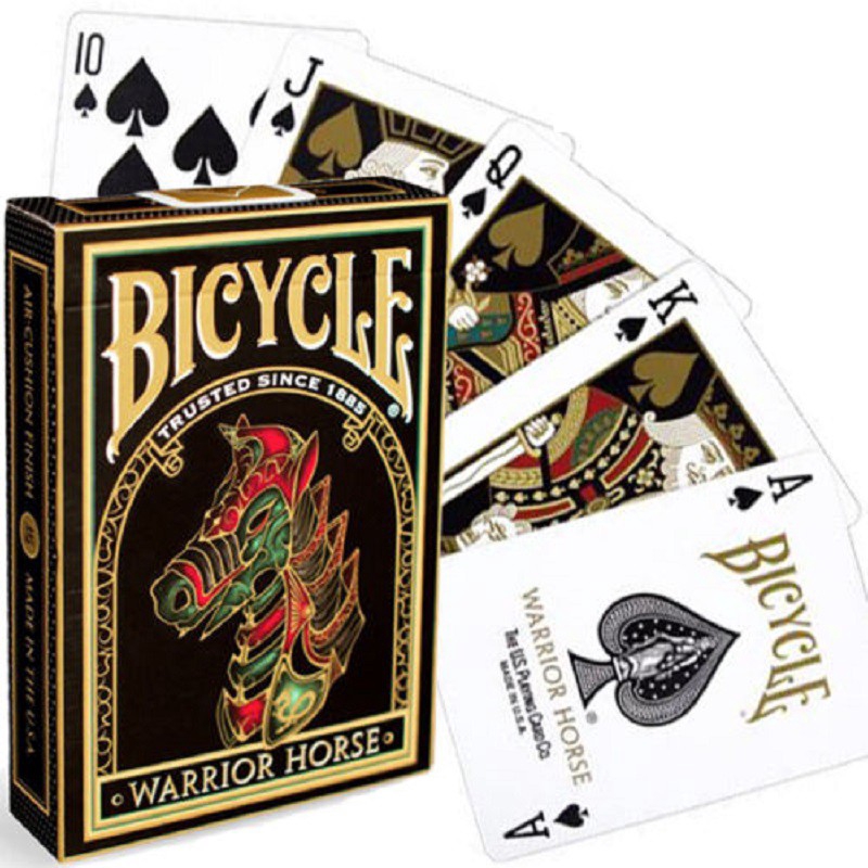 Bicycle Warrior Horse Playing Cards Chinese New Year Limited Edition Deck Poker Size Magic Cards Magic Tricks Props Shopee Singapore