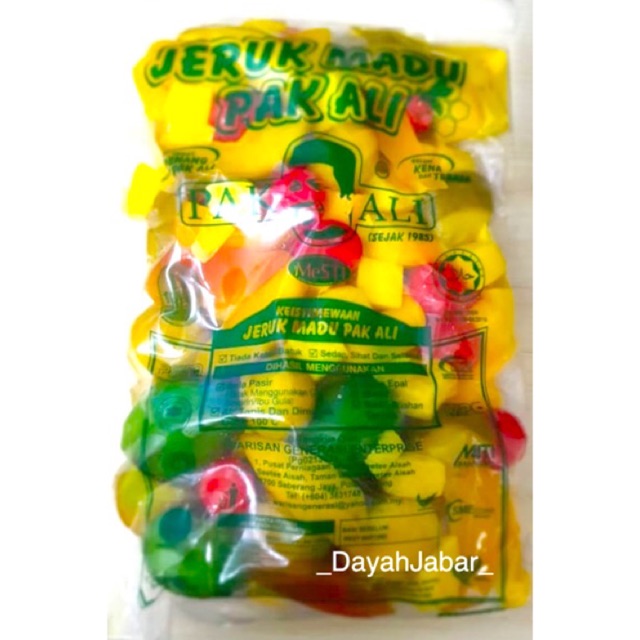 Honey Pak Ali Orange Mix Fruit Shopee Singapore