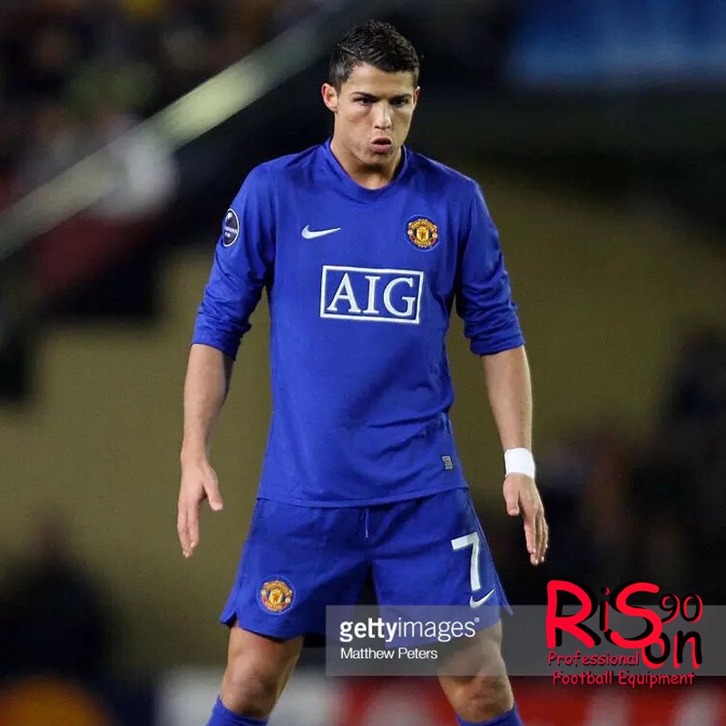 manchester united blue jersey 2008