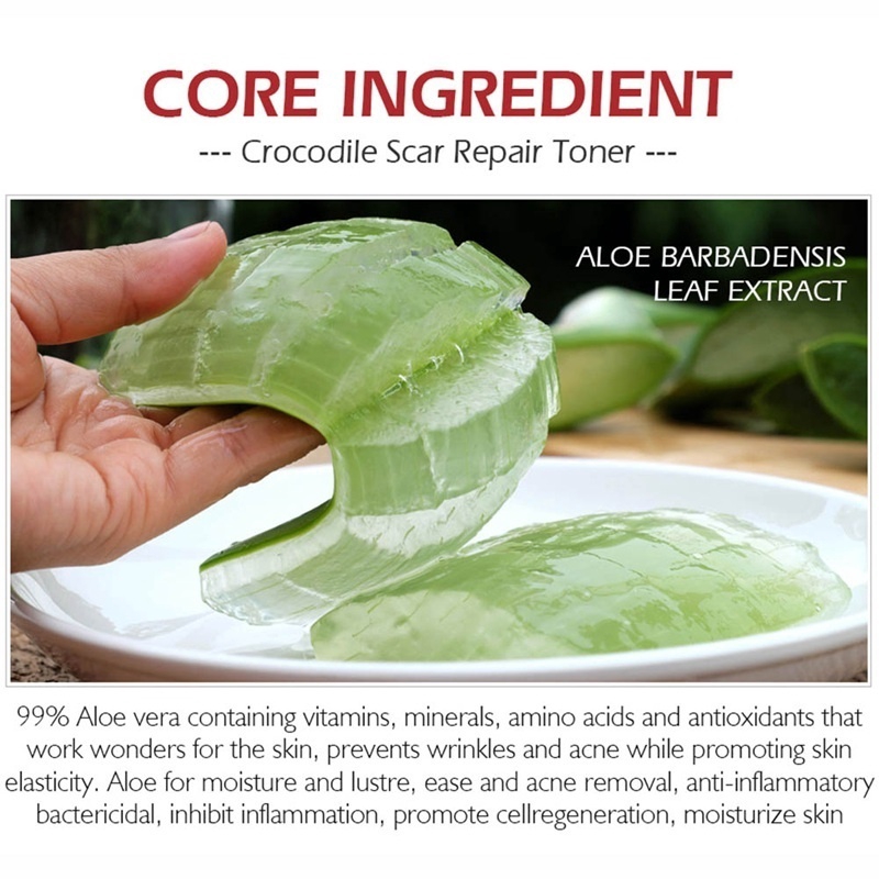 crocodile face toner