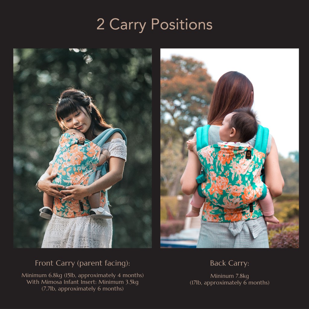 mimosa baby carrier review