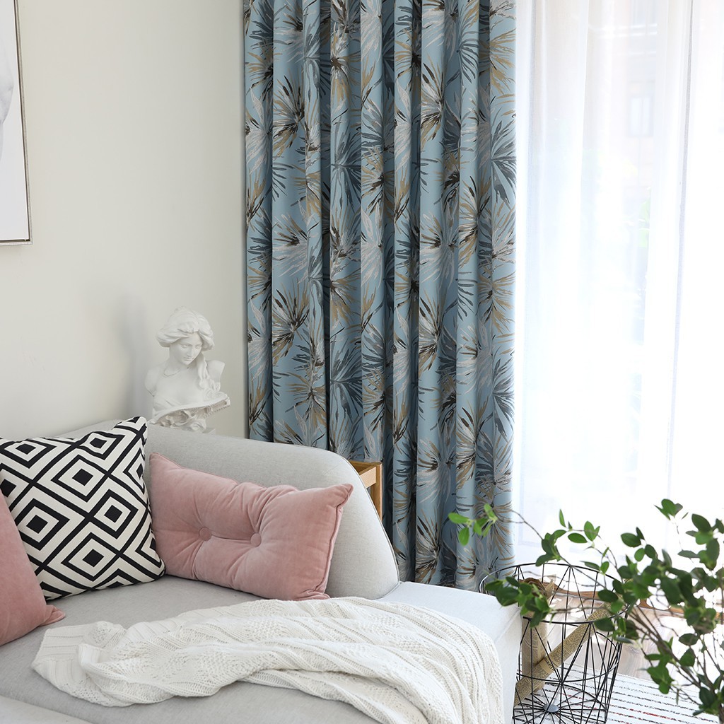 heavy curtains