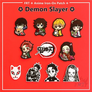 ☸ Demon Slayer Series 01 - Anime Iron-On Patch ☸ 1Pc Kamado Tanjirou ...