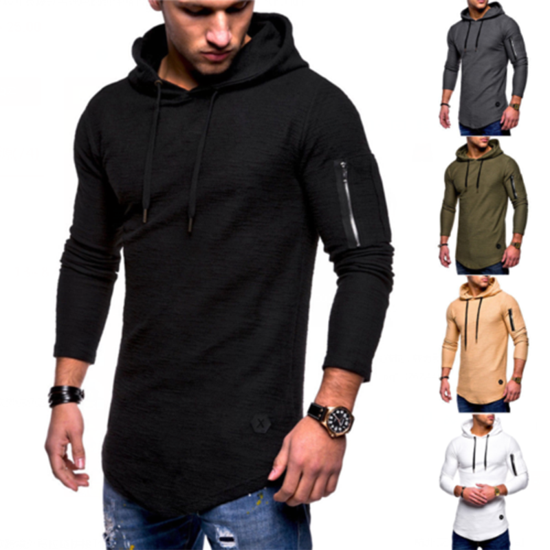 mens tight fit hoodies