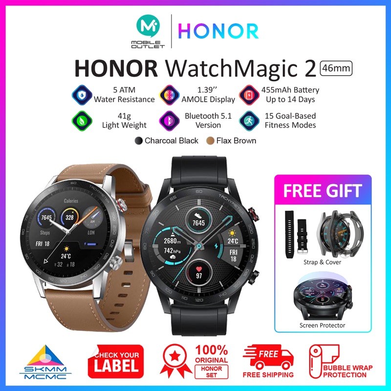 Honor magic watch 2 specification hotsell