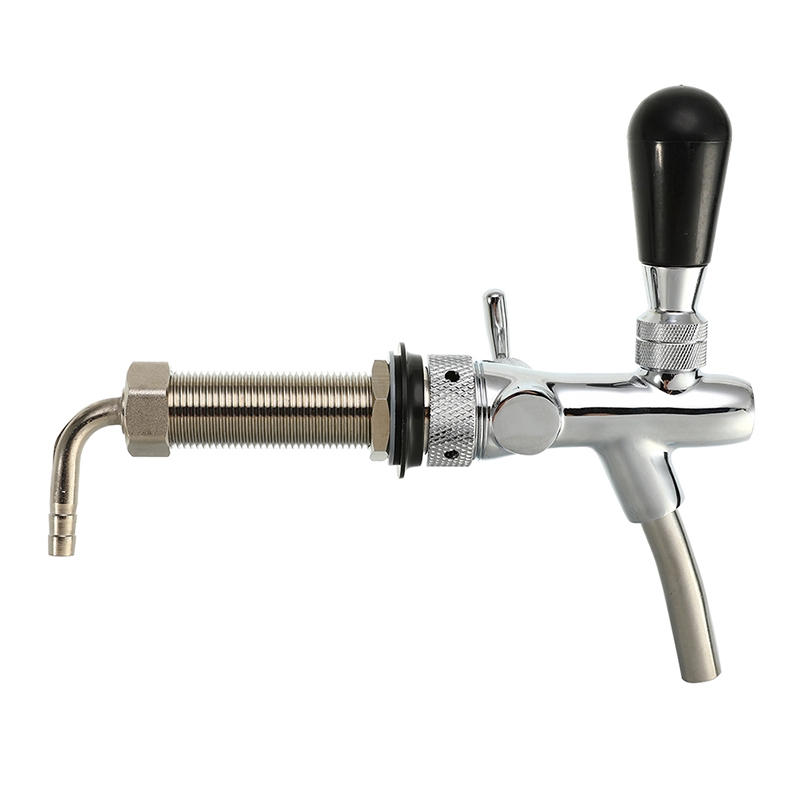 Adjustable Flow Control Chrome Draft Beer Faucet Tap G5 8 Shank