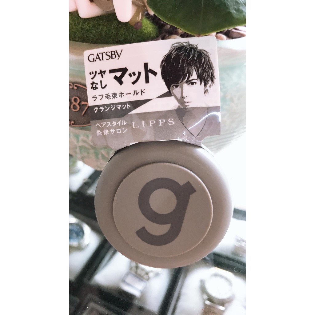 Japanese Gatsby Hair Wax (Gray) Shopee Singapore