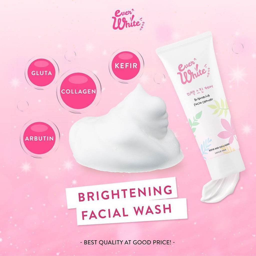 face cleanser for brightening