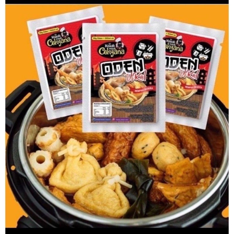 Rempah Oden Viral Cekyana Original Extra Spicy Shopee Singapore
