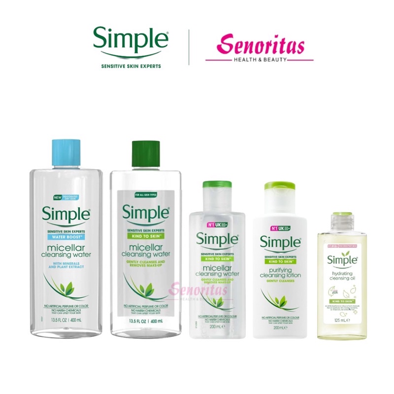 Shop Malaysia Simple Cleansing Oil Makeup Remover Shopee Singapore