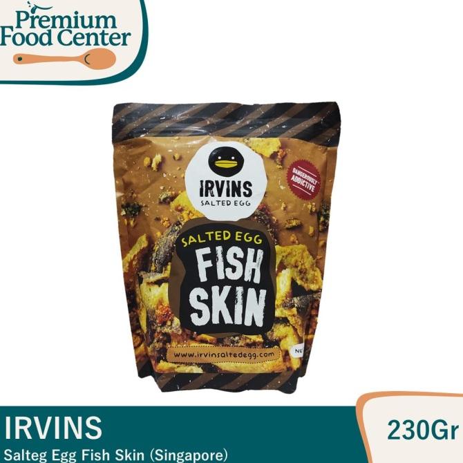 Irvins Salted Egg Fish Skin (230G) Shopee Singapore