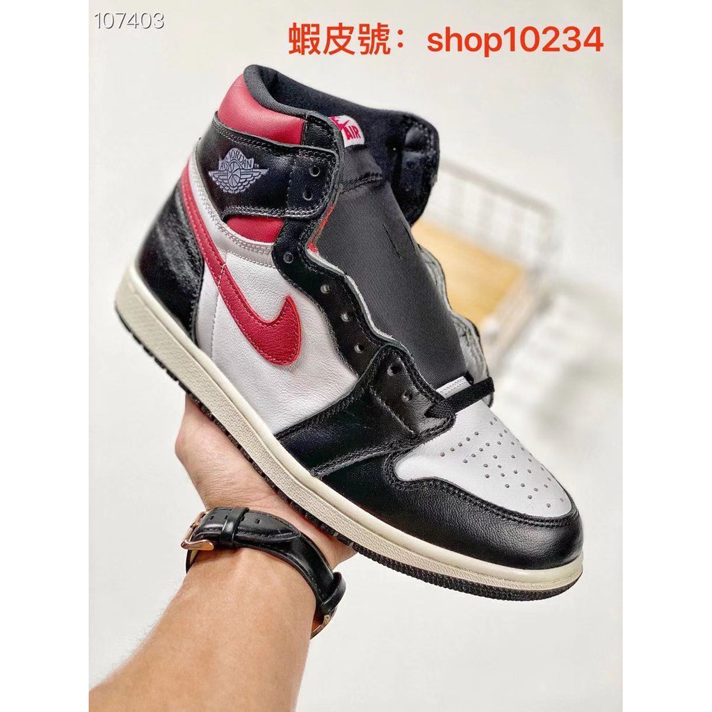 jordan 1 retro high black gym red