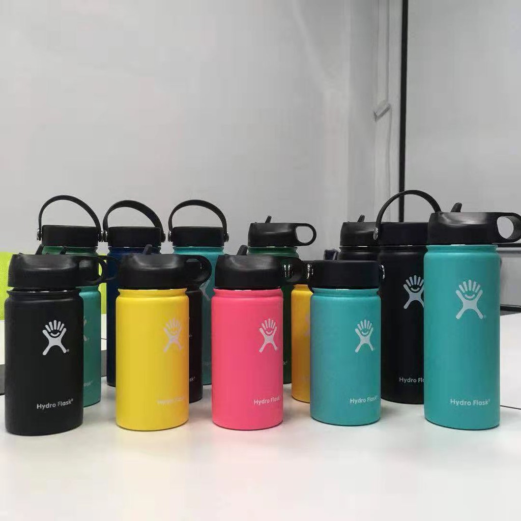 12 oz hydro flask with straw