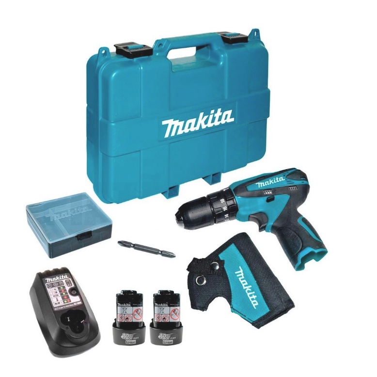 Makita DF333DWYE 12V 2X1.5AH LIION 10MM (3/8") Driver Drill Drills and
