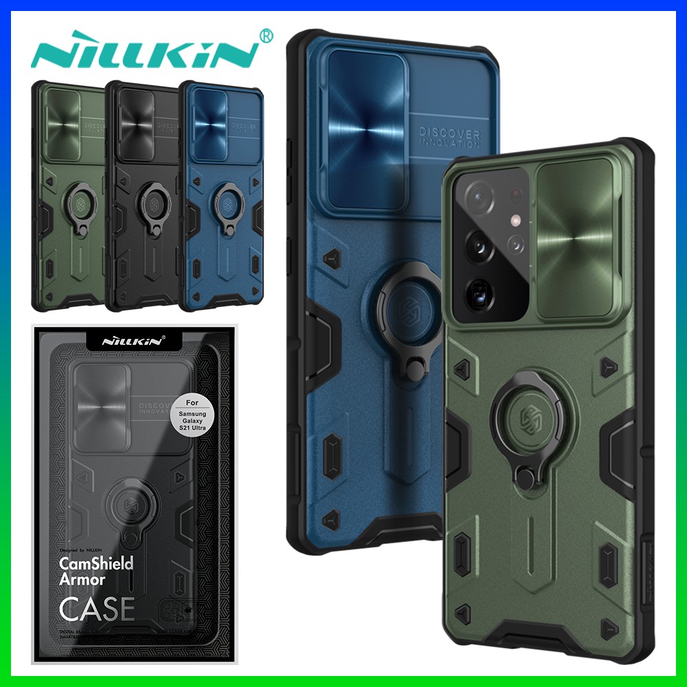 NILLKIN Armor Heavy Protection Case For Samsung Galaxy S21 Ultra / S21 Plus / Note 20 Ultra