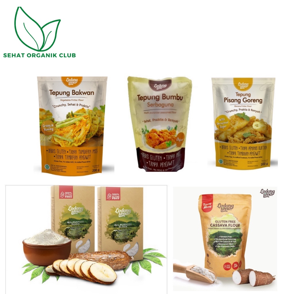 Field FivePurpose Seasoning Flour gluten free 150 gr; Flour Mocaf All