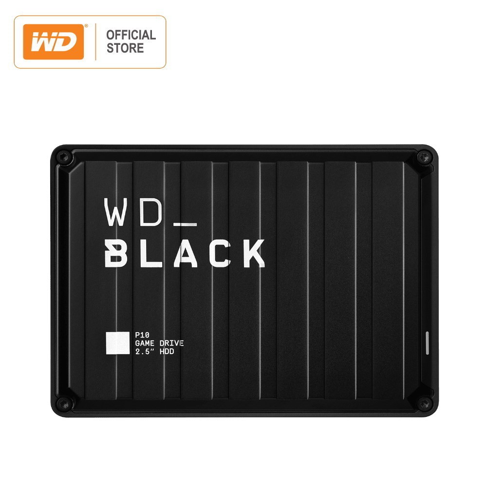 Wd 2tb 4tb 5tb Black P10 Game Drive Black Worldwide Wd Official Store Hard Disk Drive Shopee Singapore